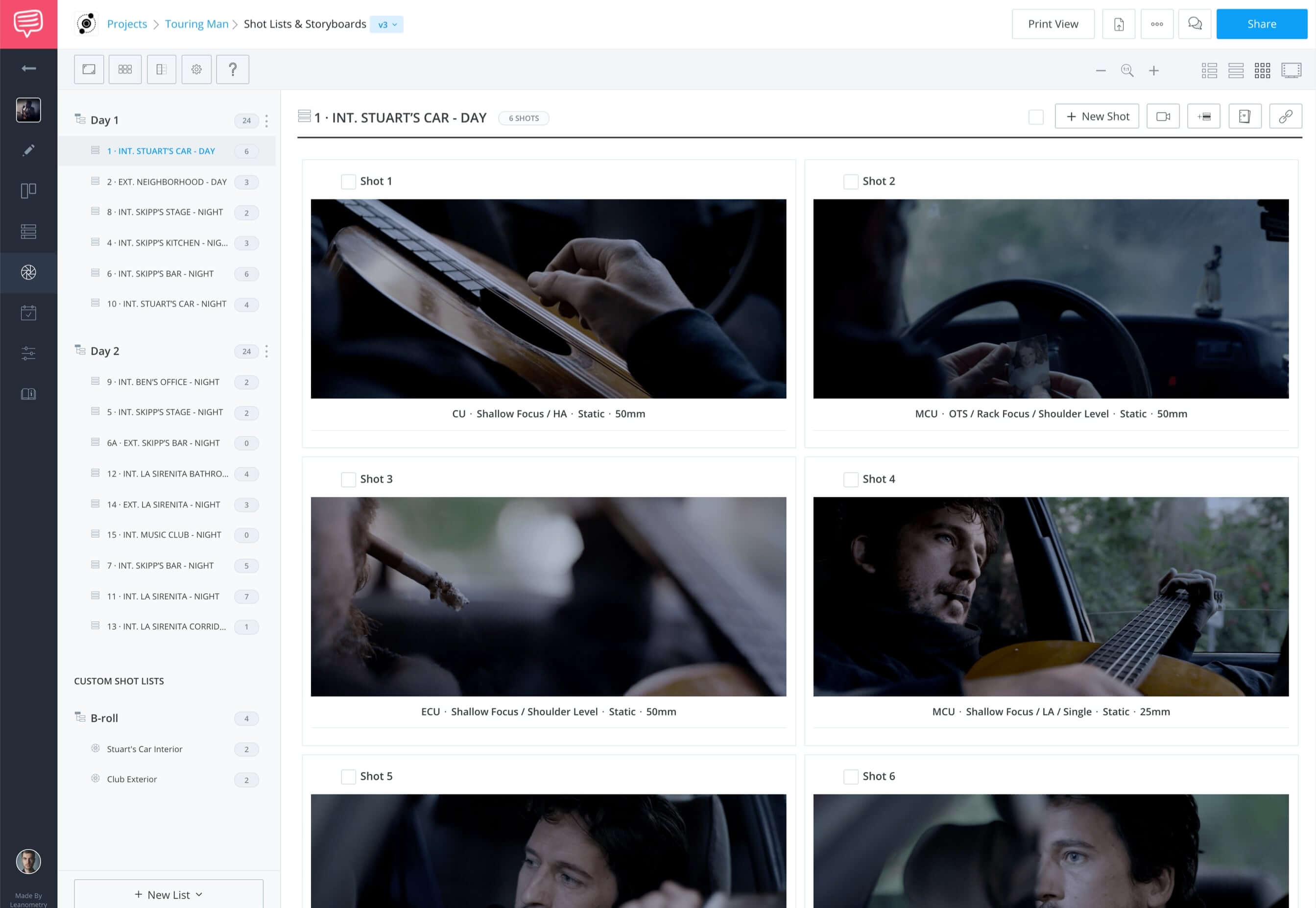 StudioBinder Free Storyboard Software and Creator - Storyboard Template - 2-Column View StudioBinder Free Storyboard Software and Creator - Storyboard Template - 2-Column View